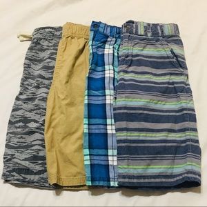 Lot of 4 Pairs Children’s Place Boys Shorts Sz 14